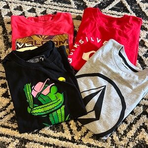 Volcom, Quicksilver, Baseballism Graphic T-Shirts